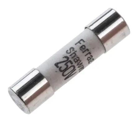 Produktfoto 1 von Mersen FF/FA Patronensicherung FF / 5A 5 x 20 mm 250V ac Keramik