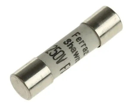 Produktfoto 1 von Mersen FF/FA Patronensicherung FF / 6.3A 5 x 20 mm 250V ac Keramik