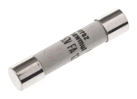 Produktfoto 1 von Mersen FA/FB Patronensicherung FF / 12.5A 6.3 x 32 mm 250V ac Keramik