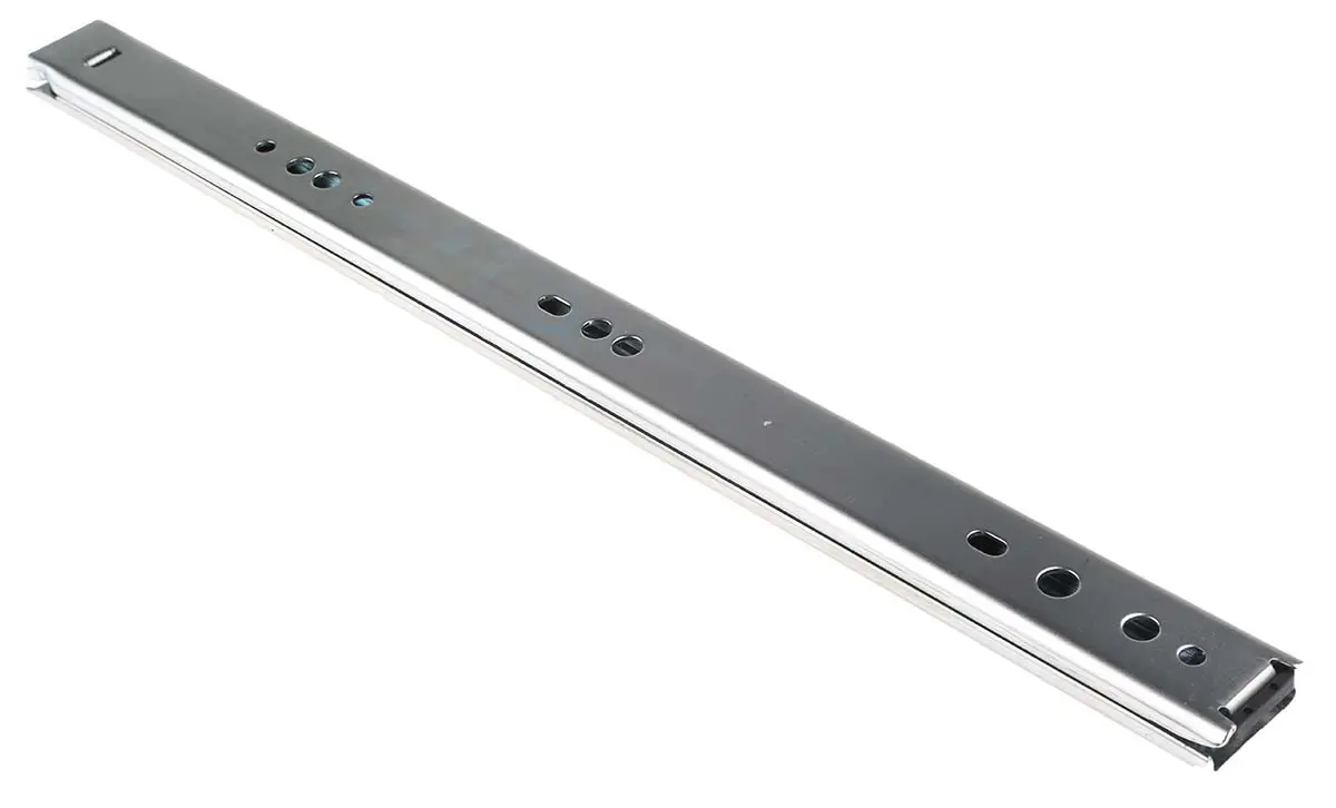 Produktfoto 1 von Accuride Selbstschließend Auszugsschiene Stahl 45kg Last 350 mm Weg L. 357 mm