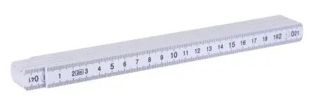 Produktfoto 1 von RS PRO Kunststoff Zollstock Metrisch 2 m x 15mm