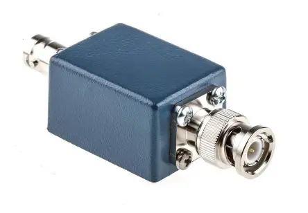 Produktfoto 1 von RS PRO Prüfkasten, 2x BNC-Buchse auf Stecker Blau