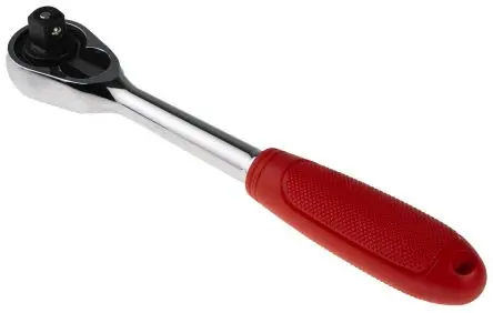Produktfoto 1 von RS PRO 1/2 in Ratsche Ratsche Chrom Vanadium Stahl Höhensicher, Länge 150mm