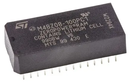 STMicroelectronics NVRAM 64 kB 8K x 8 bit Parallel 100 ns Durchsteckmontage, PCDIP 28-Pin
