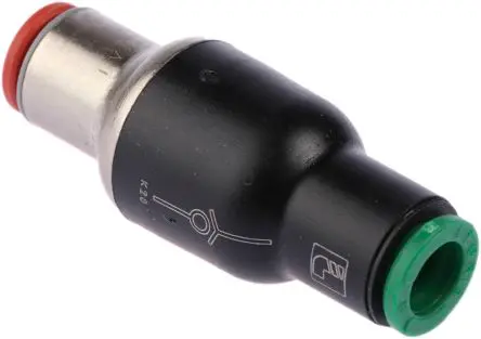 Produktfoto 1 von Legris Rückschlagventil Serie 7996, Push-In, 10 bar 6 mm 6 mm