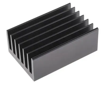 Produktfoto 1 von Fischer Elektronik Kühlkörper für Universelle rechteckige Alu, 100 mm x 66mm x 40 mm