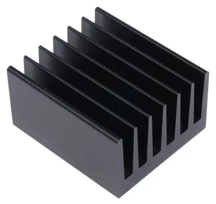 Produktfoto 1 von Fischer Elektronik Kühlkörper für Universelle rechteckige Alu, 75 mm x 66mm x 40 mm