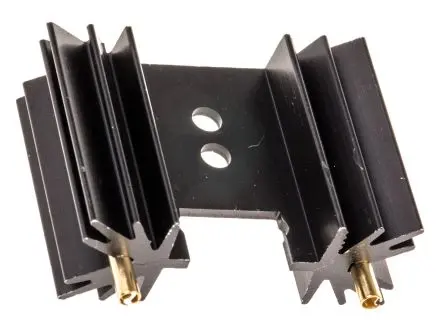 Produktfoto 1 von Fischer Elektronik Kühlkörper 14°C/W, 25.4 mm x 34.9mm x 12.7 mm