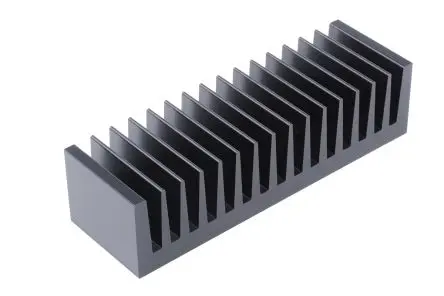Produktfoto 1 von Fischer Elektronik Kühlkörper für Universelle rechteckige Alu 1.3°C/W, 50 mm x 160mm x 40 mm