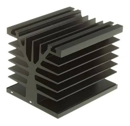 Produktfoto 1 von Fischer Elektronik Kühlkörper, Ø 8 mm, 100 mm x 80mm x 78.6 mm