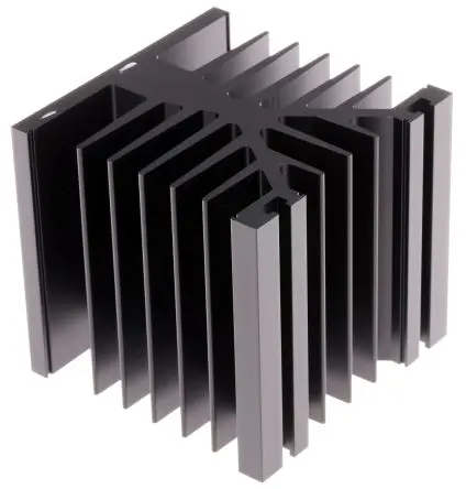 Produktfoto 1 von Fischer Elektronik SK Kühlkörper 1.3K/W, Ø 8 mm, 10 mm x 80mm x 78.6 mm