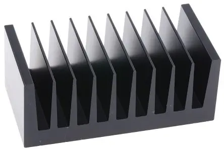 Produktfoto 1 von Fischer Elektronik Kühlkörper für Universelle rechteckige Alu 1.75°C/W, 50 mm x 100mm x 40 mm
