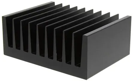 Produktfoto 1 von Fischer Elektronik Kühlkörper für Universelle rechteckige Alu, 75 mm x 100mm x 40 mm