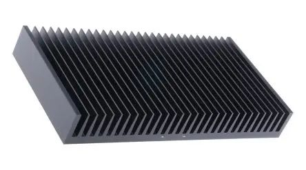 Produktfoto 1 von Fischer Elektronik Kühlkörper für Universelle rechteckige Alu 0.35°C/W, 150 mm x 300mm x 40 mm