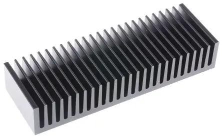 Produktfoto 1 von Fischer Elektronik Kühlkörper für Universelle rechteckige Alu 1.7°C/W, 50 mm x 150mm x 27 mm