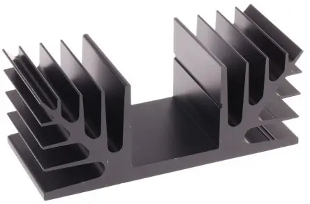 Produktfoto 1 von Fischer Elektronik Kühlkörper 2.5°C/W, 37.5 mm x 88mm x 35 mm