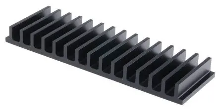 Produktfoto 1 von Fischer Elektronik Kühlkörper für Universal 19 Zoll Alu 2.5°C/W, 50 mm x 159mm x 15 mm