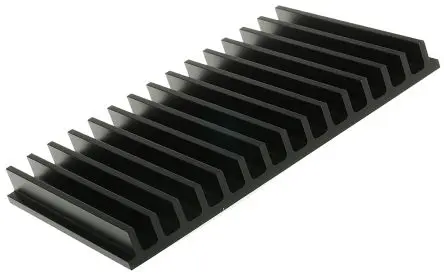 Produktfoto 1 von Fischer Elektronik Kühlkörper für Universal 19 Zoll Alu, 100 mm x 159mm x 15 mm