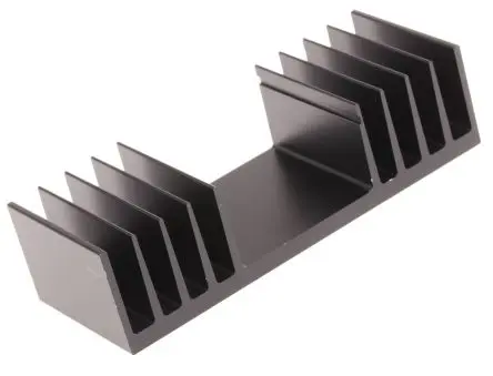 Fischer Elektronik Kühlkörper, 37.5 mm x 97mm x 25 mm