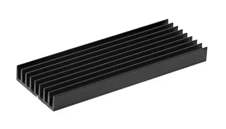 Produktfoto 1 von Fischer Elektronik Kühlkörper für Universelle rechteckige Alu, 51 mm x 19mm x 4.8 mm