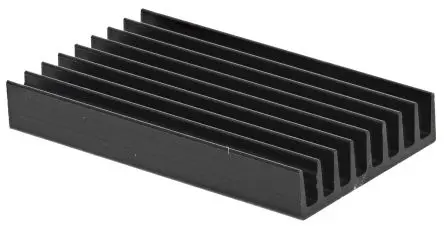 Produktfoto 1 von Fischer Elektronik Kühlkörper für Universelle rechteckige Alu, 33 mm x 19mm x 4.8 mm