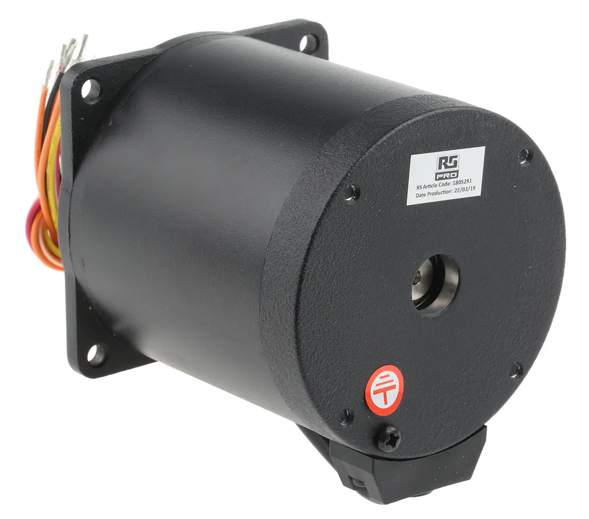 Produktfoto 1 von RS PRO Hybrid 1.8 ° Schrittmotor / 3.92 A, 82.5 x 82.5 mm Wellen-Ø 9.52 mm