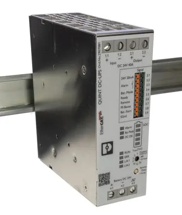 Produktfoto 1 von Phoenix Contact 18V dc, 30 V dc QUINT4 DIN-Hutschiene Unterbrechungsfreie Stromversorgung 1.12 kW, 18V dc, 32 V dc QUINT