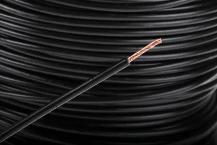 Produktfoto 1 von RS PRO Tri-Rated Schaltdraht, 16 AWG 100 m Schwarz Ø 3.3 mm 30 Litzen Polyvinylchlorid