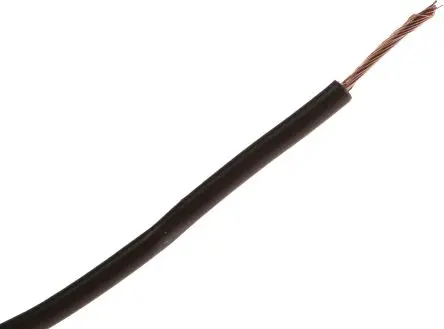 Produktfoto 1 von RS PRO Schaltdraht, 20 AWG 100 m Braun Ø 2.8 mm 24 Litzen