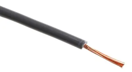 Produktfoto 1 von RS PRO Tri-Rated Schaltdraht, 20 AWG 100 m Grau Ø 2.8 mm 24 Litzen Polyvinylchlorid
