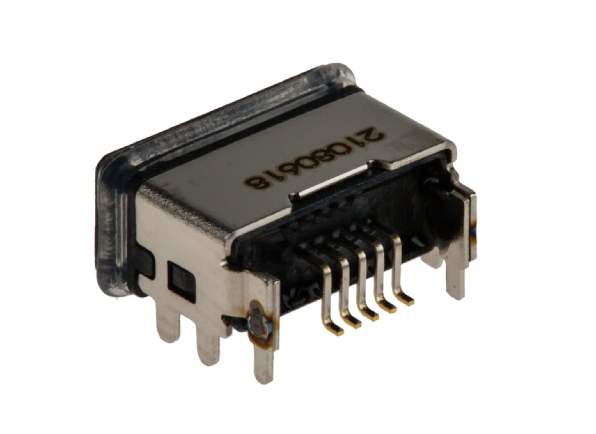 Produktfoto 1 von Molex, gewinkelt 204926 USB-Steckverbinder Buchse Micro-USB Typ B 1, Oberfläche USB 2.0 IP40