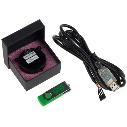 Produktfoto 1 von GAS Sensing COZIR-AH Ultra-Low-Power CO2-Sensor, Evaluierungsplatine Entwicklungstool Sensor