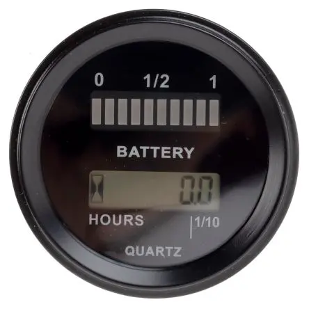 Produktfoto 1 von RS PRO Digitales Spannungsmessgerät DC LED, LCD-Anzeige 6-stellig / ±0.5 %, 53 mm, 56.2 mm, 65 mm