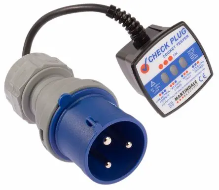 Produktfoto 1 von Martindale Steckdosentester, 230V ac 3-Pin, 300V, CAT III