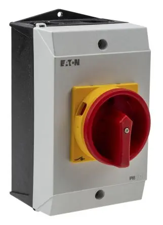Produktfoto 1 von Eaton P1-32 Trennschalter 3-polig SMD 25A 15 kW Rot IP65 3-phasig