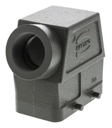 Produktfoto 1 von HARTING Han B Kappe für robusten Stromversorgungsstecker 2 Hebel 2, Anschlusshaube 10B Steckverbinderkappe, IP65