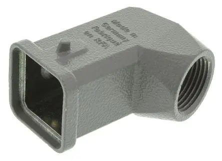 Produktfoto 1 von HARTING Han A Kappe für robusten Stromversorgungsstecker 1 Hebel 1, Anschlusshaube 3A Steckverbinderkappe, IP44, IP67
