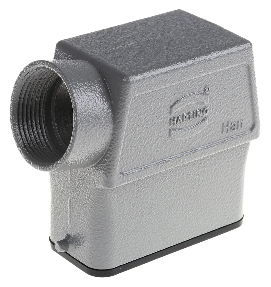 HARTING Han A Kappe für robusten Stromversorgungsstecker 1 Hebel 1, Anschlusshaube 10A Steckverbinderkappe, IP65