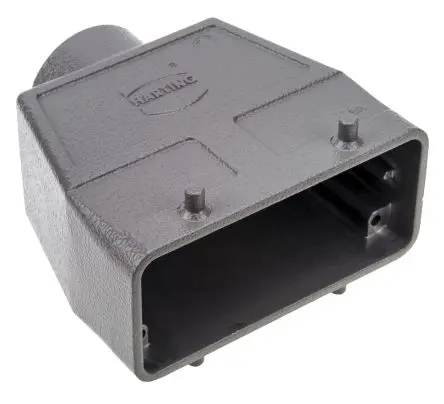 Produktfoto 1 von HARTING Han B Kappe für robusten Stromversorgungsstecker 2 Hebel 2, Anschlusshaube 16B Steckverbinderkappe, IP65