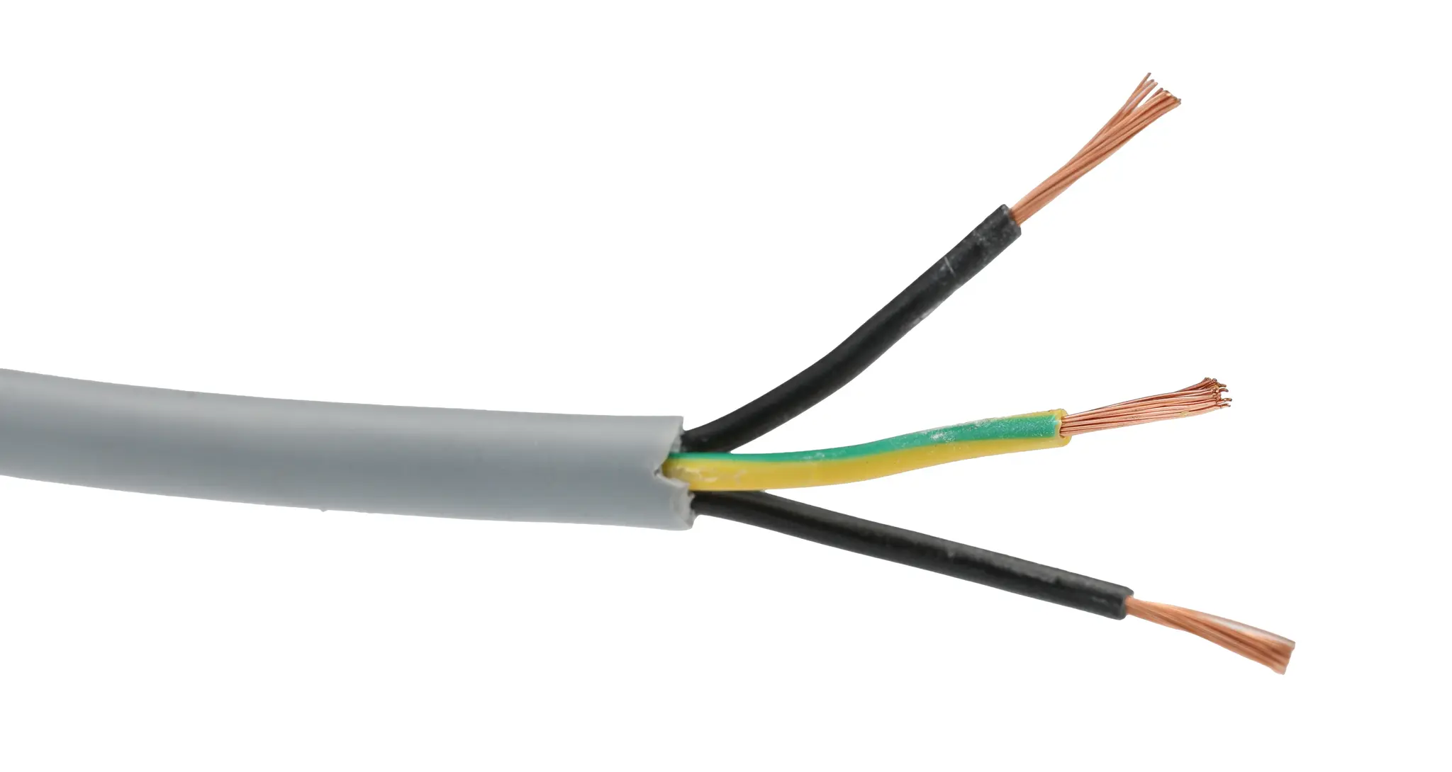 Produktfoto 1 von Alpha Wire YY Steuerkabel, 3-adrig 0.5 mm² 22 AWG Ungeschirmt Grau, 50 m, Polyvinylchlorid