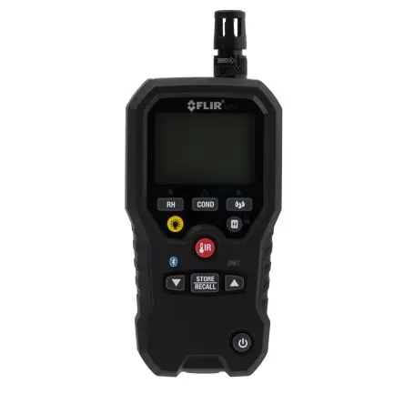 Produktfoto 1 von FLIR MR77 Feuchtemessgerät, ±2.5 (Relative Humidity) %RH, ±2 (Sensor Temperature) °C, ±2 (Vapor Pressure) %, ±3.5 (IR