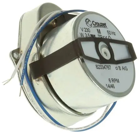Produktfoto 1 von Crouzet 82 334 5 AC-Getriebemotor Rechtsdrehend, 3 W 6U/min 230V Panel