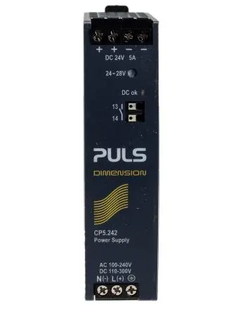 Produktfoto 1 von PULS CP DIN-Schienen Netzteil 300 V dc, 240V ac Wechselstrom/Gleichstrom / 5 A 24V dc DC 120 W
