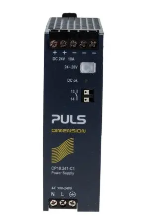 Produktfoto 1 von PULS CP DIN-Schienen Netzteil 150 V dc, 240V ac AC / 10 A 24V dc DC 240 W