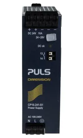 Produktfoto 1 von PULS CP DIN-Schienen Netzteil 150 V dc, 240V ac AC / 10 A 24V dc DC 240 W