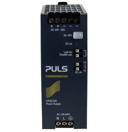 Produktfoto 1 von PULS CP DIN-Schienen Netzteil 150 V dc, 240V ac AC / 20 A 24V dc DC 480 W