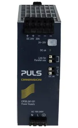 Produktfoto 1 von PULS CP DIN-Schienen Netzteil 150 V dc, 240V ac AC / 20 A 24V dc DC 480 W