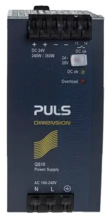 Produktfoto 1 von PULS Q DIN-Schienen Netzteil 240V ac AC / 10 A 24V dc DC 240 W