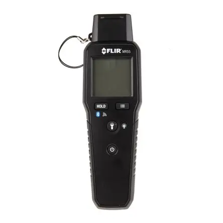 Produktfoto 1 von FLIR MR55 Feuchtemessgerät, ±1 (Temperature) °C, ±2 (Building Material) %, ±2 (Relative Humidity) % Digital, Batterie