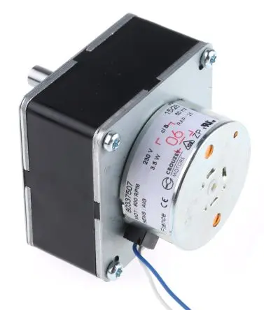 Produktfoto 1 von Crouzet 80 337 5 AC-Getriebemotor Rechtsdrehend, 3.5 W 24U/min 230V Panel